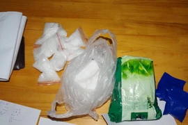 Tang vật vụ án. (Ảnh: Lưu Thanh Tuấn/TTXVN)