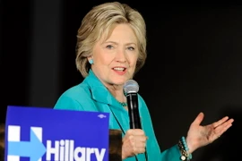 Cựu Ngoại trưởng Mỹ Hillary Clinton. (Nguồn: EPA/TTXVN)