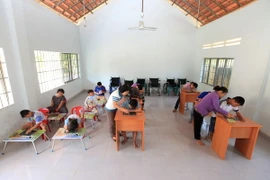 Trung tâm nuôi dưỡng, phục hồi chức năng cho nạn nhân chất độc da cam/dioxin tỉnh Tây Ninh. (Ảnh: Anh Tuấn/TTXVN)