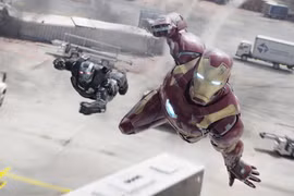 Một cảnh trong 'Captain America: Civil War.' (Nguồn: Mervel)