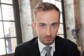 Danh hài Jan Boehmermann. (Nguồn: AFP/TTXVN)