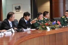 Đoàn Việt Nam tham gia Đối thoại chiến lược Ngoại giao và Quốc phòng Australia-Việt Nam lần thứ 5 tại Canberra. (Ảnh: Sơn Hà/Vietnam+)