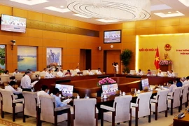 Quang cảnh phiên họp. (Ảnh: Nguyễn Dân/TTXVN)