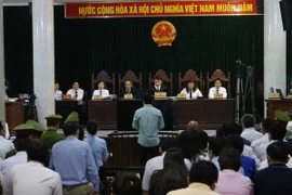 Toàn cảnh phiên xét xử. (Ảnh: Doãn Tấn/TTXVN)