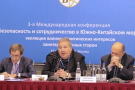 Ban tổ chức hội thảo. (Ảnh: Quang Vinh/Vietnam+)