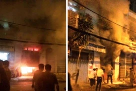 Tạm giữ đối tượng đốt cửa hàng túi xách để "dằn mặt" người yêu