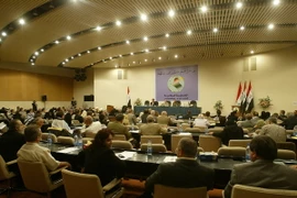 Toàn cảnh phiên họp Quốc hội Iraq ở thủ đô Baghdad ngày 11/9/2005. (Nguồn: AFP/TTXVN)