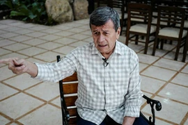 Trưởng phái đoàn đàm phán hòa bình của ELN, ông Pablo Beltran. (Nguồn: AFP)