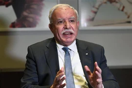 Ngoại trưởng Palestine Riyad al-Malki. (Ảnh: AFP/TTXVN)
