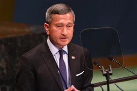 Ngoại trưởng Singapore Vivian Balakrishnan. (Ảnh: AFP/TTXVN)