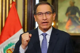 Tổng thống Peru Martin Vizcarra. (Ảnh: AFP/TTXVN)
