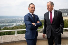 Ngoại trưởng Đức Heiko Maas và người đồng cấp Nga Sergey Lavrov. (Nguồn: dw.com)