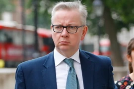 Bộ trưởng Môi trường Anh Michael Gove. (Ảnh: AFP/TTXVN)