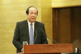 Bộ trưởng, Chủ nhiệm Văn phòng Chính phủ Mai Tiến Dũng. (Ảnh: Dương Giang/TTXVN)