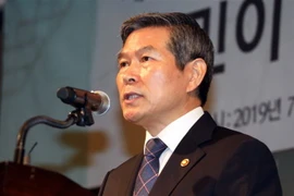 Bộ trưởng Quốc phòng Hàn Quốc Jeong Kyeong-doo. (Ảnh: YONHAP/TTXVN)