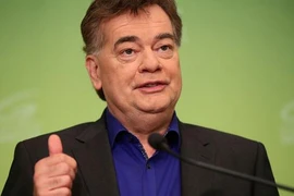 Chủ tịch đảng Xanh Werner Kogler. (Nguồn:Reuters)