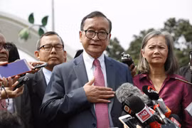 Ông Sam Rainsy. (Nguồn: AP)