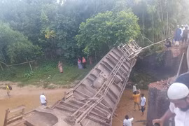 Hiện trường vụ tai nạn. (Nguồn: dhakatribune.com)