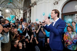 Ông Sebastian Kurz phát biểu. (Nguồn: Reuters)