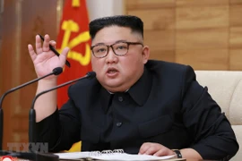 Nhà lãnh đạo Triều Tiên Kim Jong-un. (Nguồn: TTXVN phát)