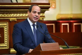 Tổng thống Ai Cập Abdel Fattah El-Sisi. (Ảnh: AFP/TTXVN)