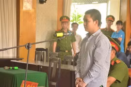 Bị cáo Nguyễn Minh Thắng tại phiên tòa. (Ảnh: Huỳnh Phúc Hậu/TTXVN)