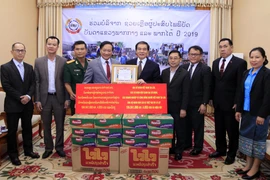 Toàn cảnh lễ trao. (Ảnh: Phạm Kiên/TTXVN)