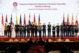 Hội nghị Cấp bộ trưởng về Hiệp định Đối tác kinh tế toàn diện khu vực (RCEP). (Nguồn: Hữu Kiên/TTXVN)