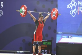 SEA Games 30: Nguyễn Thị Thúy giành huy chương Bạc môn cử giật