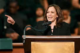 Thượng nghị sỹ Dân chủ Kamala Harris. (Nguồn: AP)