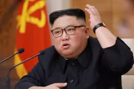 Nhà lãnh đạo Triều Tiên Kim Jong-un. (Ảnh: AFP/TTXVN)