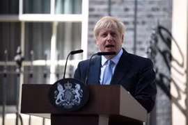 Thủ tướng Anh Boris Johnson. (Ảnh: AFP/TTXVN)