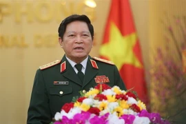 Đại tướng Ngô Xuân Lịch. (Ảnh: Dương Giang/TTXVN)