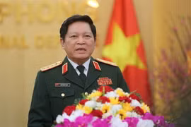 Đại tướng Ngô Xuân Lịch. (Ảnh: Dương Giang/TTXVN)