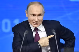 Tổng thống Nga Vladimir Putin. (Ảnh: AFP/TTXVN)
