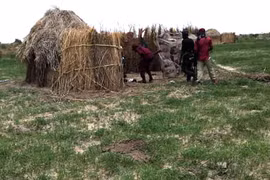 Một ngôi làng ở Cộng hòa Chad. (Nguồn: AFP)
