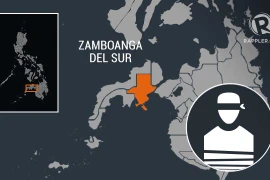 Bản đồ nơi xảy ra vụ bắt cóc. (Nguồn: rappler.com)