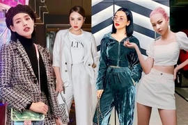 Phong cách matchy-matchy thống trị street style tuần lễ đầu năm