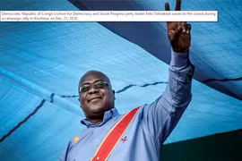 Ông Felix Tshisekedi. (Nguồn: AFP)