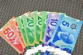 Đồng CAD của Canada. (Ảnh: Daily/TTXVN)