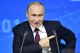 Tổng thống Nga Vladimir Putin. (Ảnh: AFP/TTXVN)