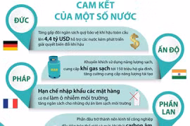 [Infographics] Quốc tế cam kết những nỗ lực lớn hơn về bảo vệ khí hậu