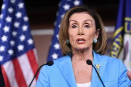 Chủ tịch Hạ viện Mỹ Nancy Pelosi. (Ảnh: AFP/TTXVN)