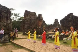 Hệ sinh thái đa dạng cùng với các giá trị văn hóa, lịch sử của di sản, thu hút khách đến tham quan, nghiên cứu. (Ảnh: Hữu Trung/TTXVN)