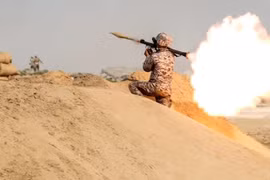 Binh sỹ thuộc Lực lượng Vệ binh cách mạng Hồi giáo Iran (IRGC). (Nguồn: Reuters)