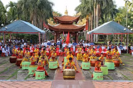 Lễ Giỗ tổ Hùng Vương năm 2018. (Nguồn: TTXVN)