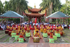 Lễ Giỗ tổ Hùng Vương năm 2018. (Nguồn: TTXVN)