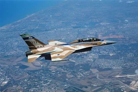 Máy bay chiến đấu F-16 AC của Israel. (Ảnh: AFP/TTXVN)