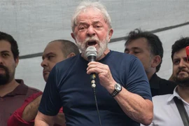 Cựu Tổng thống Luiz Inacio Lula da Silva. (Ảnh: AFP/TTXVN)