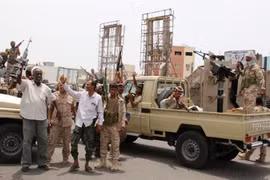 Lực lượng ly khai ở Yemen do UAE hậu thuẫn. (Nguồn: Reuters)